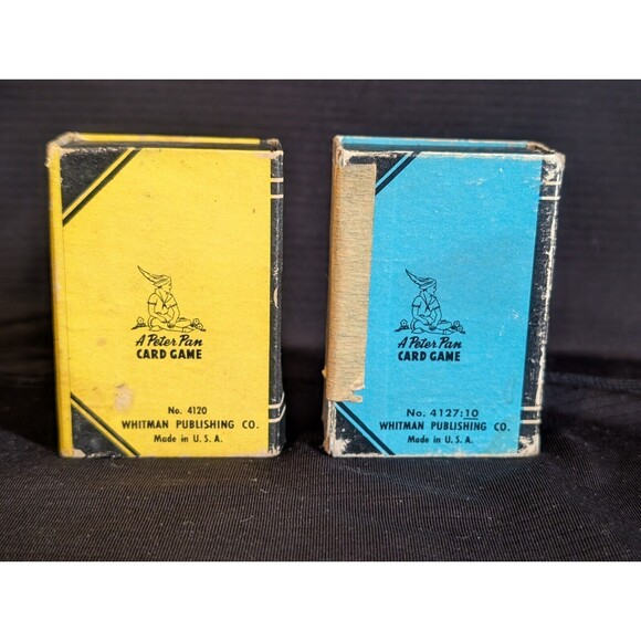 Two (2) Vtg Authors & Animal Rummy Card Games Whitman Publishing - Both Complete - Picture 3 of 7